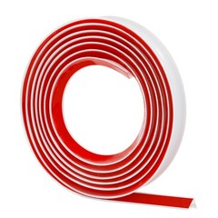 ROSEUP Flexible L-Shaped Silicone Trim Molding, 118″ 118″, White