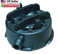 Korky Toilet Repair R528P2 Fill Valve Replacement Cap Black 2 Pack FROM USA