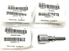 Unbranded 1/4″ x 1/4″ x 1/4″ FNPT Coupler Plug 0973650 [Lot of 7] NOS
