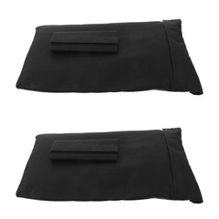 2Pcs Portable Weight Bags for Sports Nets Durable Black Oxford Cloth Sandbags