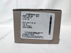 Schlage Storeroom Lock A80PD ORB 626 – Orbit Knob Right-Hand C Keyway – NEW