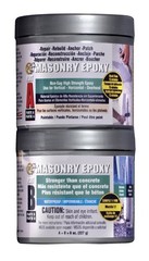 PC Products PC-Masonry Epoxy Adhesive Paste, Two-Part Repair, 8 oz in Two Cans