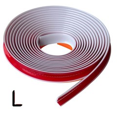 Protalwell Flexible Silicone L-Shaped Rubber Edge Trim – Small Size 90 Degree