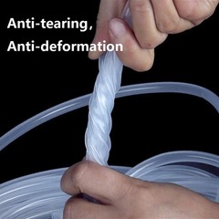 Metaland 1/8″ ID Silicone Tubing, Food Grade 1/8″ID x 3/16″OD, White