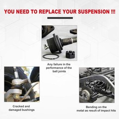 Front Passenger Upper Control Arm & Ball Joint Kit Chevy Suburban GMC Yukon XL