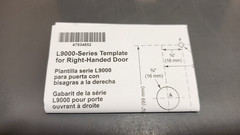 Schlage L9080LBLB LLL RH Store Room Mortise Lockset Lock Body 1 3/4 DR NEW