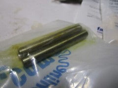 #6 0.289″-11/32″End Dia 2-1/2″L Plain C/S Std Tapered Pin QTY 2