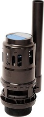 Fluidmaster 3-Inch Dual Flush Valve Replacement for 2-Piece 3 inches, Black
