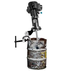 Pneumatic Stainless Steel Mix Tool Pneumatic Bracket Mixer Tank Barrel Air Mix