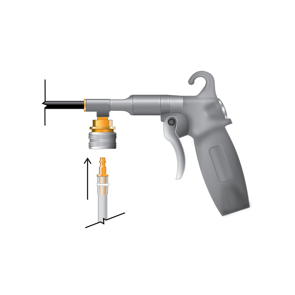 BBB.5050QC 3B Products 5050QC Mitey Bee Gun with Quick Coupler, Use With: gal J