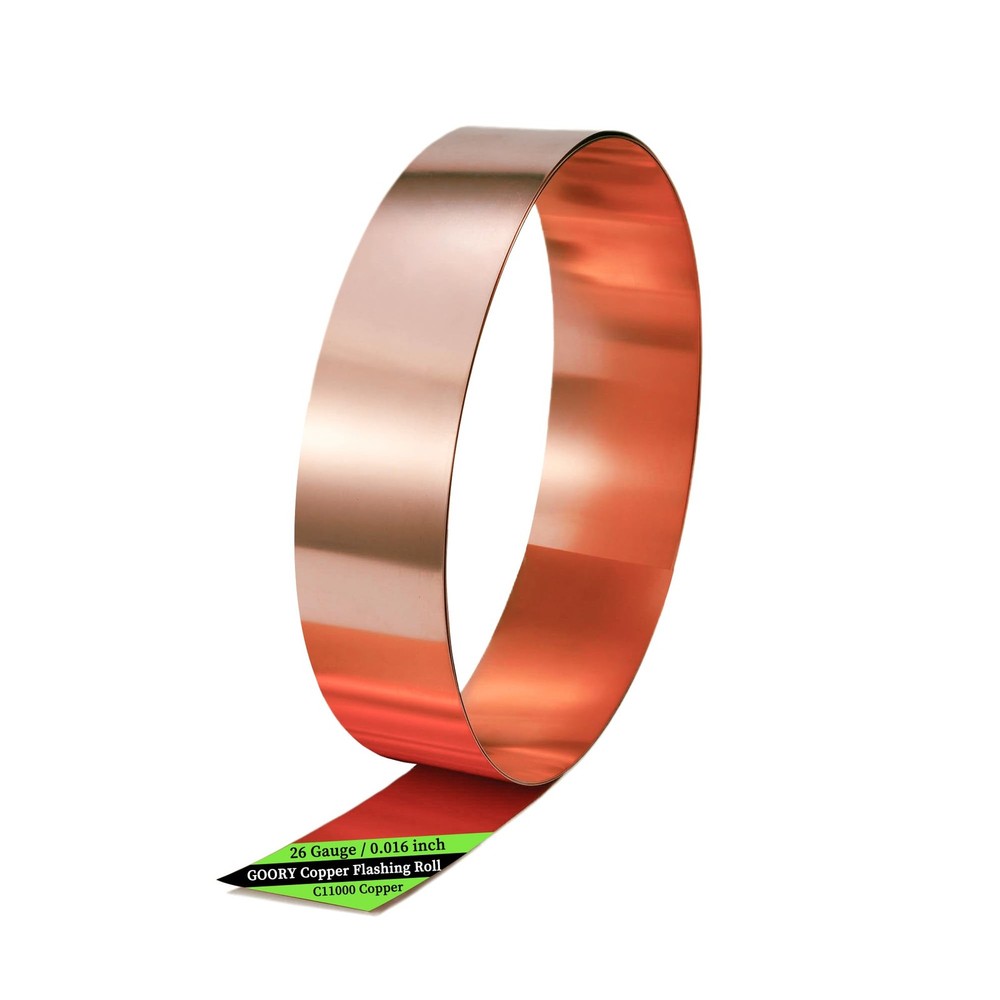 Goory Copper 26 – 2In X 10Ft 0.0160.41Mm Thickness Roof –