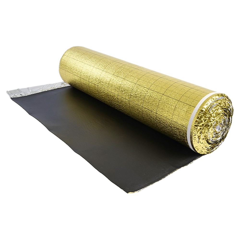 Uimoso 200 sq ft 3mm Floor Underlayment Roll with Barrier and Sound Insulation