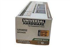Universal Hardware Medium-Duty Bronze Commercial Door Closer UH4052