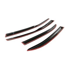 Window Visor Rain Guard Deflector Smoke Acrylic Mazda 3 2014-2019 FZ-WDM-MAZ314