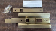 Chateau C-487 Bezel Gate Latch for Corrugated Rolling Steel Door Hasp