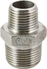 3/4″ to 1/2″ Male NPT Hex Nipple Pipe Fitting Reducer Reducing Adapter Stainless