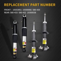 580-435 Shocks Struts Front Rear Mag Ride Suspension 07-14 Escalade Tahoe