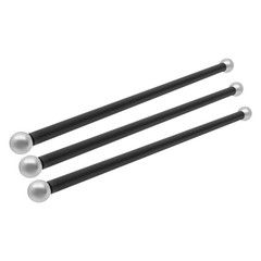 3 Pcs Modern Cross Arm Ladder Rest For Outdoor Lamp Posts And Poles Black US