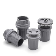 PVC Straight Pipe Fitting Fish TankWater Pipe Joint Adapter Connector 20-50mm