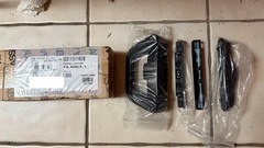 Milgard Sliding Door Handle set EDV HIDDEN HNDL 4MM – Black