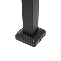 3 Step Pipe Stair Handrail Staircase Handrail Carbon Steel for Wall Mount USA