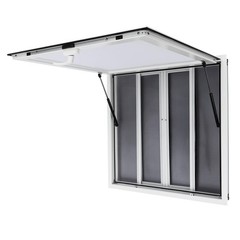 Aluminum Alloy Food Truck Concession Window with 4 Screen Windows 36×36 Inches