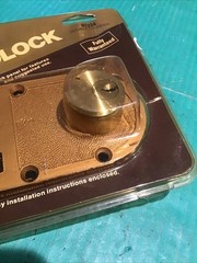 NOS S. PARKER DOUBLE CYLINDER JIMMY PROOF DEADLOCK 07234