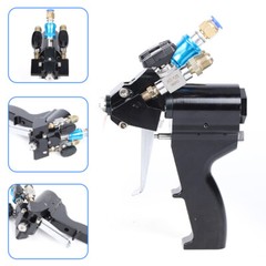 Air Purge Spray Gun Self Cleaning Polyurethane P2 PU Foam Spray Gun 35Mpa Black