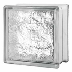 Seves Glass Block 8 x 8 x 4 Cortina Glass Block