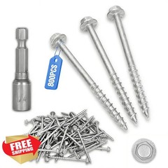 Micnce #9 x 2 1/2″ Joist Hanger Screws 800ct