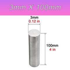 304 A2 Stainless Steel 1/4″ – 2″ Round Bar Rod 3mm 4mm 5mm 6mm 8mm 10mm To 50mm