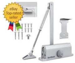 Door Closers Commercial, Heavy Duty Door Closer No Slam, Hydraulic Door Soft Clo