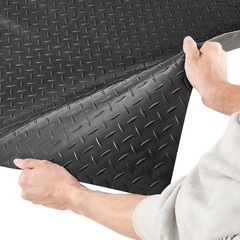 Garage Floor Roll, 4 x 7 ft Garage Flooring Mat, 2.2 mm Thickened PVC Diamond Pl