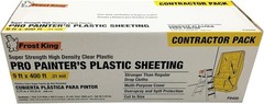 Painter’s Plastic Sheeting 9×400 Clear Dispenser Pack