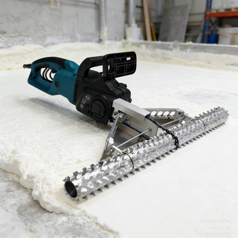 110V 27.5″ Open Cell Foam Planer Insulation Trimming Tool Cutting Removal Tool