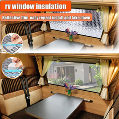 Reflective Insulation Roll,Reflectix for Rv Windows,B2 Fireproof Bubble Insul…