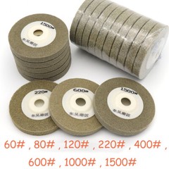 Marble Polishing Pad 4″ Grinding Disc for Marble Granite Glass Stone 60-1500Grit