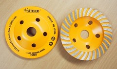 2PC 5″ x 7/8″ Diamond Cup Wheel Blade Turbo Grinding Concrete Granite