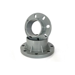 PVC Floor Flange Pipe Fitting Grey Wall Mount Fittings Solvent Weld 20mm~200mm