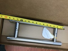 ROCKWOOD RM3210 STRAIGHT DOOR PULL! 15″ LONG POLISHED STAINLESS NEOTEK Component