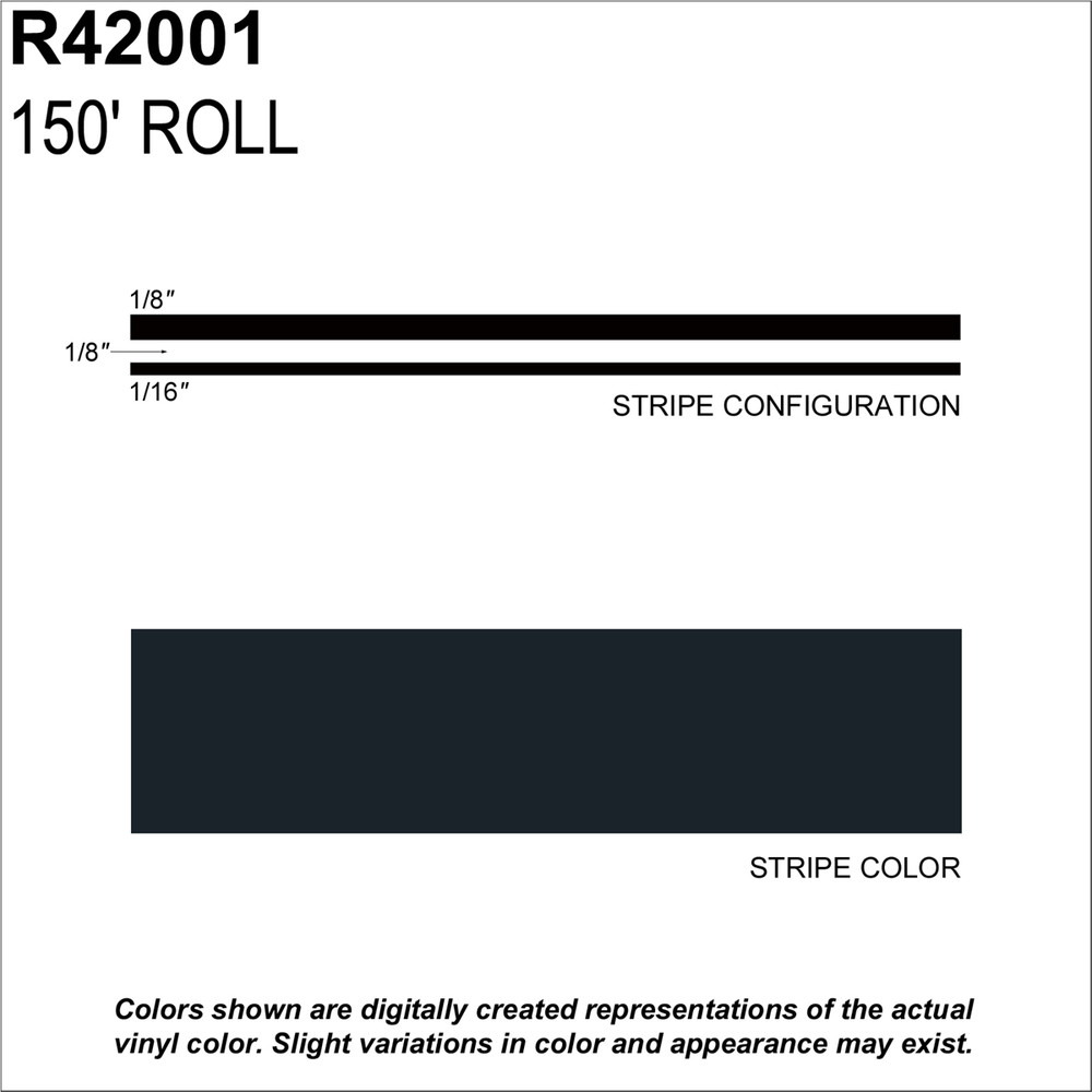 R42001 MS, 5/16″ X 150′; Md Dark Char Metallic