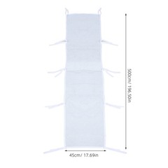 Canopy Rain Gutter: 16.4ftx17.7inch Upgraded Heavy Duty Waterproof Tent