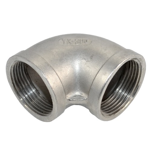 1-1/4″ NPT Female Threaded Elbow 90 Degree Stainless Steel 304 Pipe Fitting