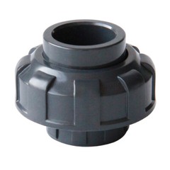 UPVC Plumbing Fittings Pipe For Aquarium Fish Tank Pond Solvent Weld Dark Grey