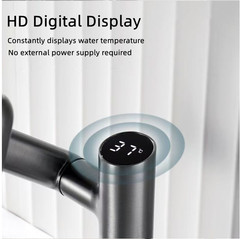 High Arc Kitchen Faucet 304 Stainless Steel 3 Spray Modes 360° Swivel Spout
