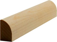 EWBS11 Baseboard Shoe 3/4″ Tall x 1/2″ Quarter Round. Unfinished, White Oak, 94″