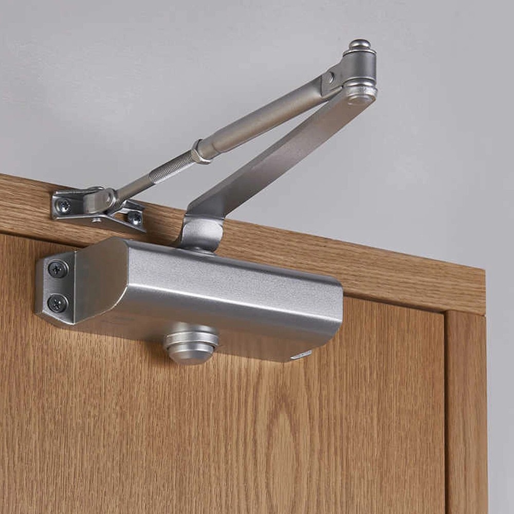 Commercial Door Closer Heavy Duty Residential Hydraulic Auto DoorCloser 187lbs E