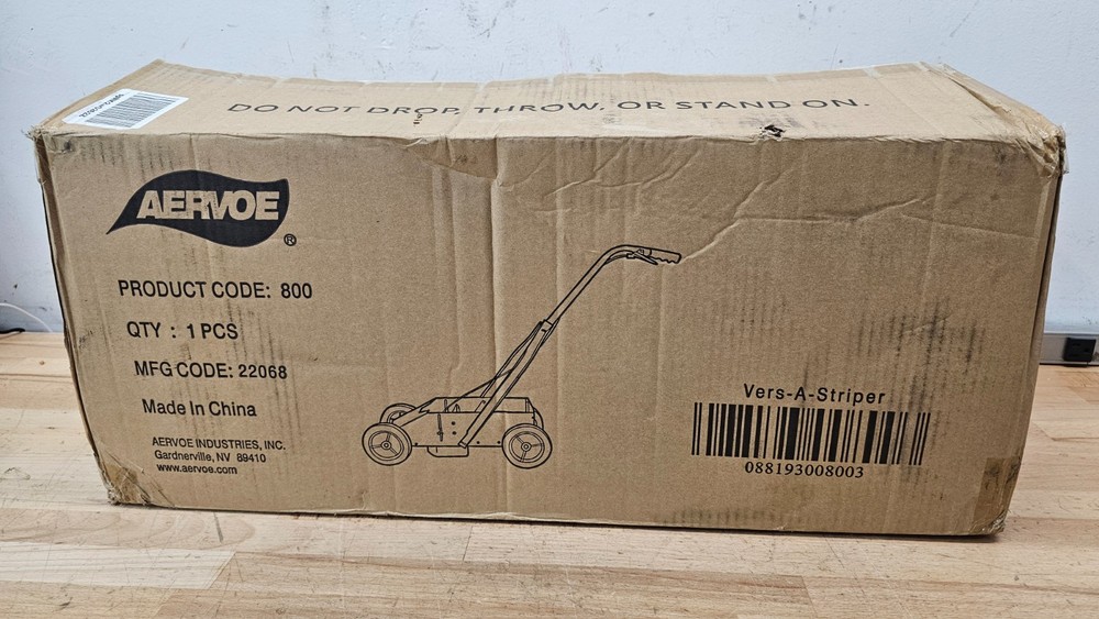 Aervoe VersAStriper Line Striper, 20 oz Aerosol Spray Can Capacity Model 800 NIB