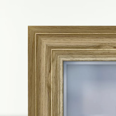Unfinished White Oak Wood Casing 11/16 in x 2-1/4 in x 7ft | Solid Hardwood