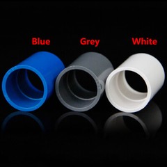 PVC Direct Pipe Fitting Straight Joint Water Pipe Socket Coupling ID 16~200mm